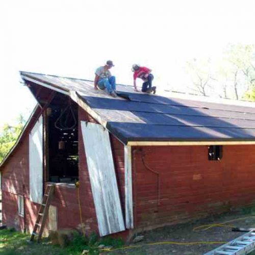 Saving The Barn: The North Side Gets A New Roof Image